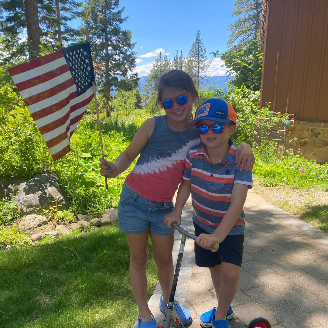 Red, White & BOOM!  — Patriotic Sunglasses For Kids