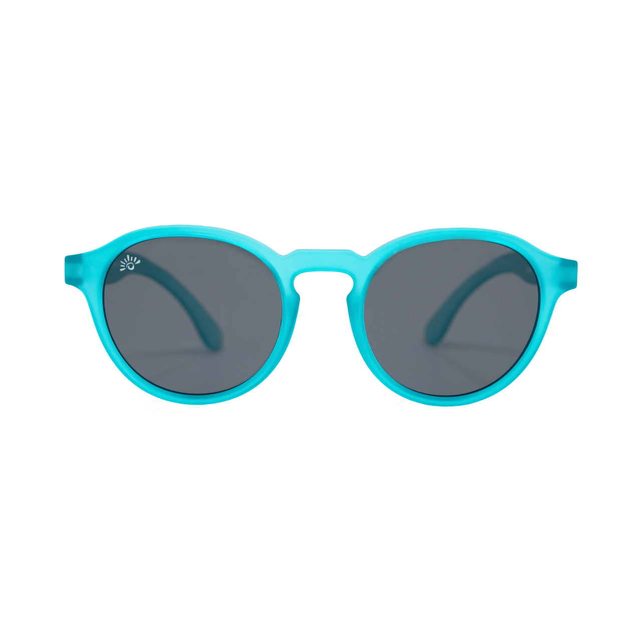 Teal Me About It - Teal Round Frame Sunglasses for Kids