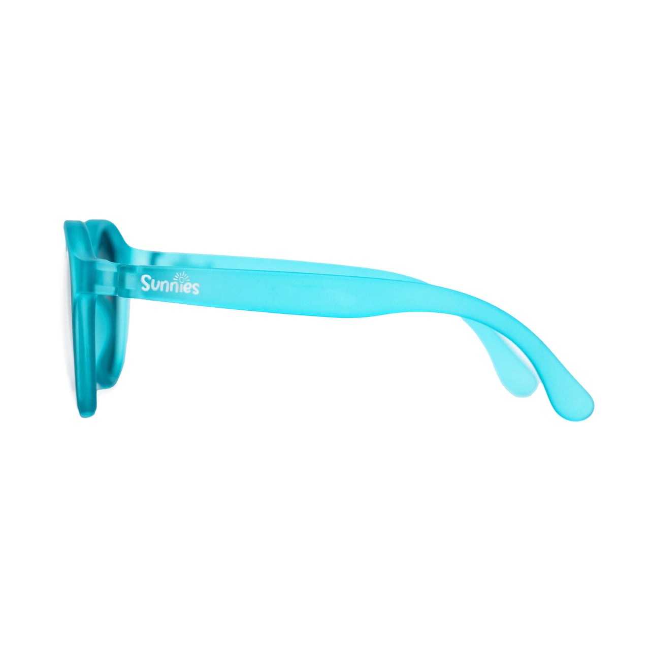 Teal Me About It - Teal Round Frame Sunglasses for Kids