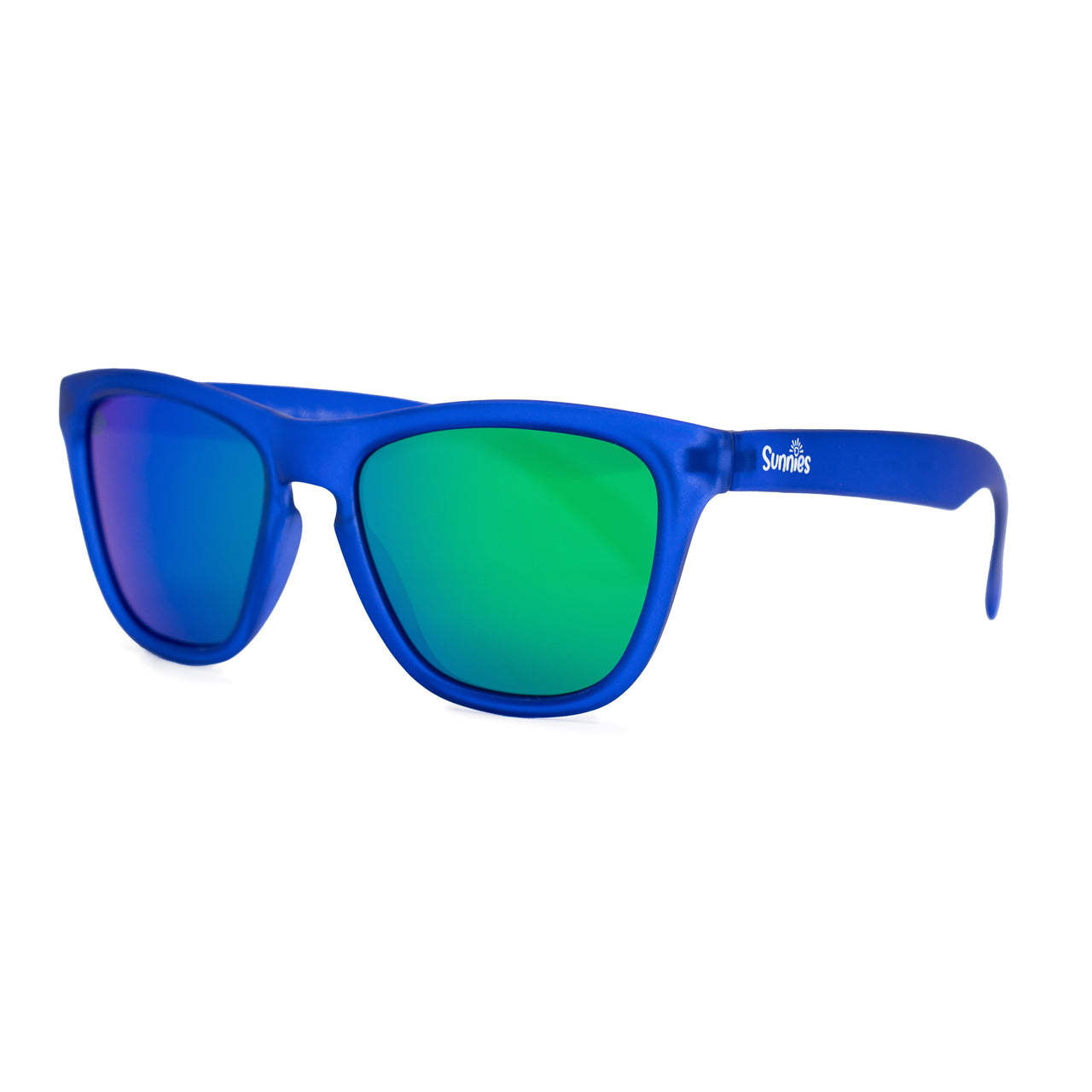 Thank You Berry Punch — Blue Frame Sunglasses For Kids