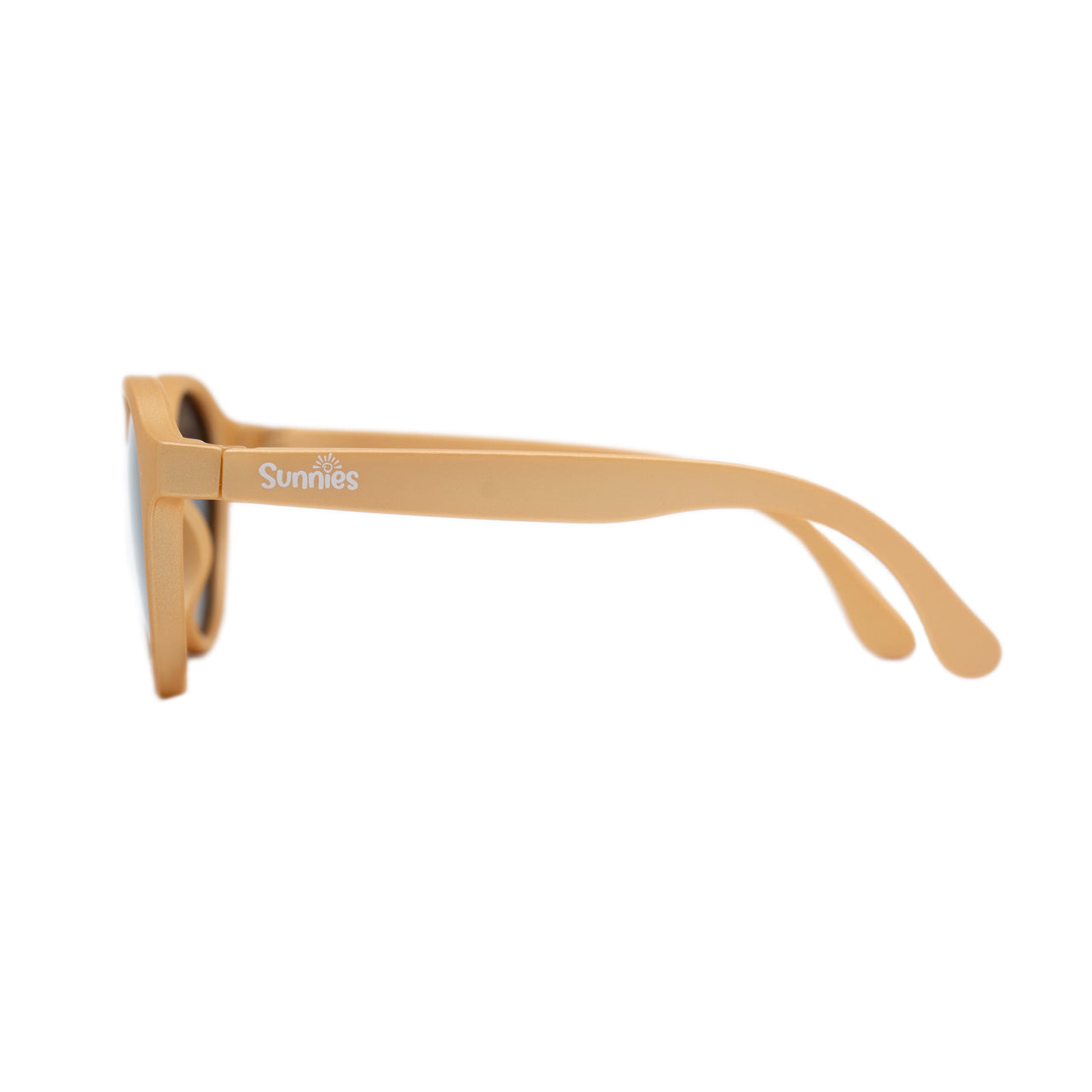 Go for the Gold! - Gold Round Frame Sunglasses for Kids