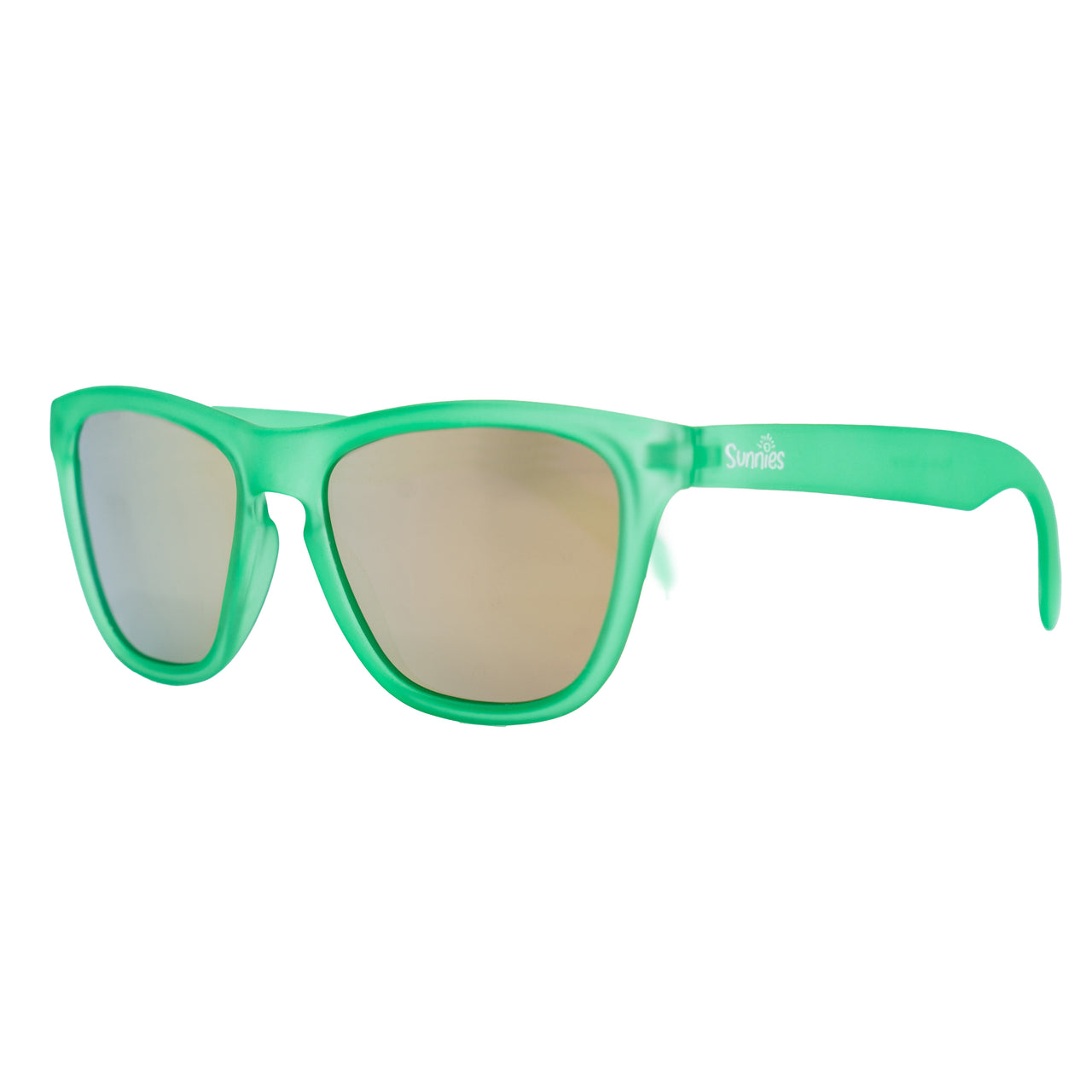 Lator Gator Green Frame Sunglasses for Kids Sunnies Shades LLC