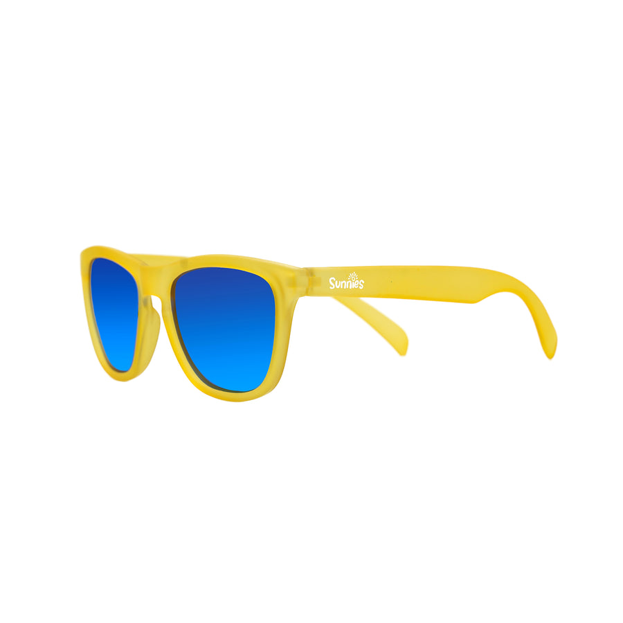 Yellow store plastic sunglasses